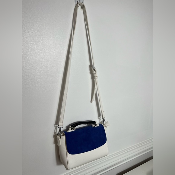 Madison West Suede Crossbody Bag - Picture 3 of 9